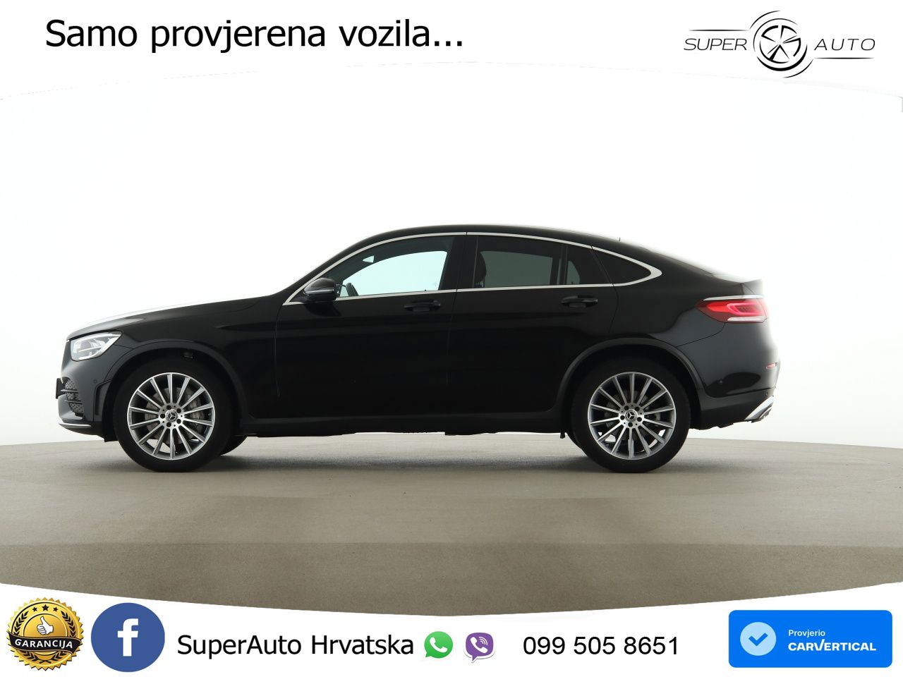 Mercedes GLC Coupe 220d (194 KS) 4MATIC G-TRONIC AMG LED+GR SJED+ACC