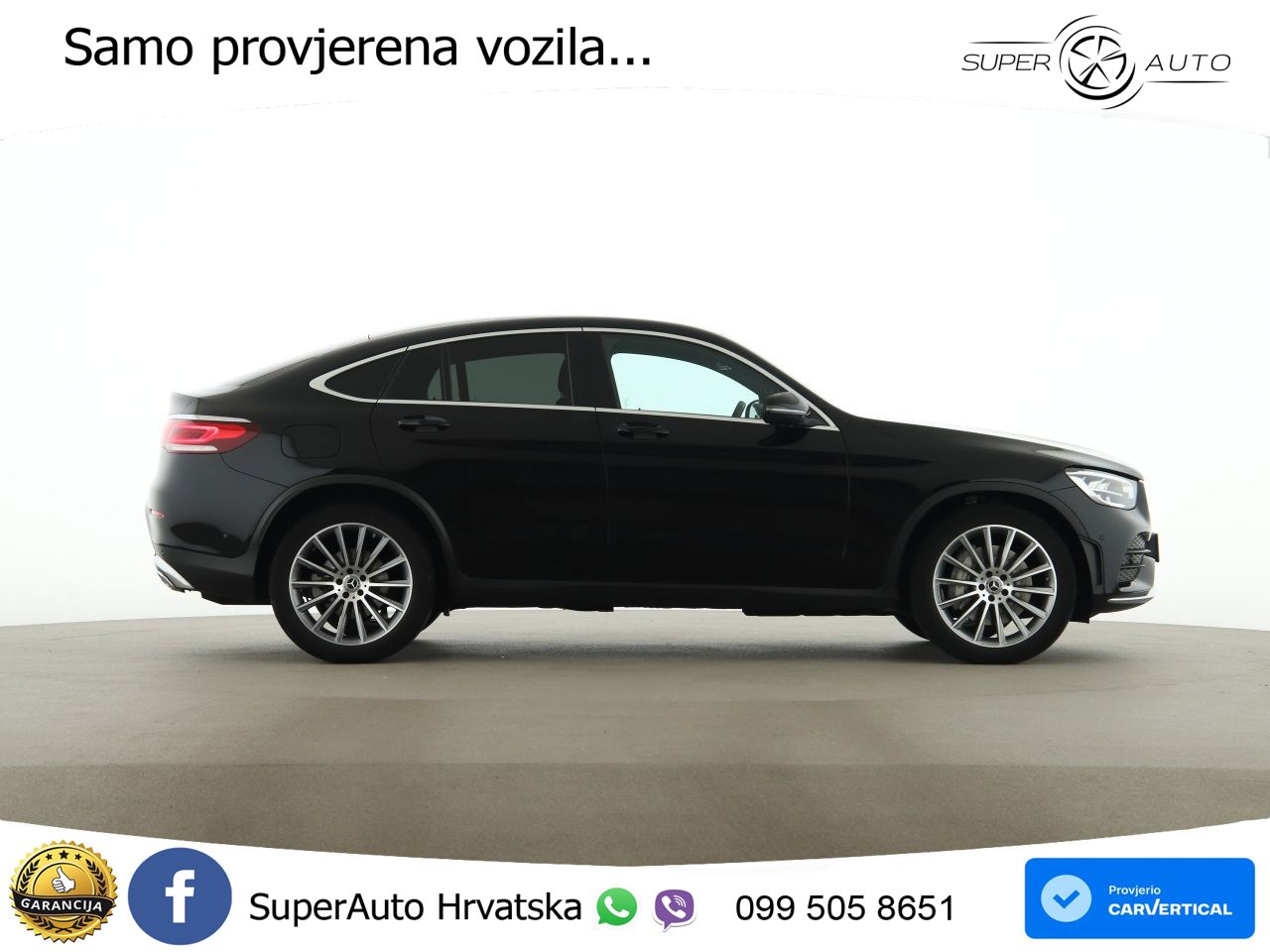 Mercedes GLC Coupe 220d (194 KS) 4MATIC G-TRONIC AMG LED+GR SJED+ACC