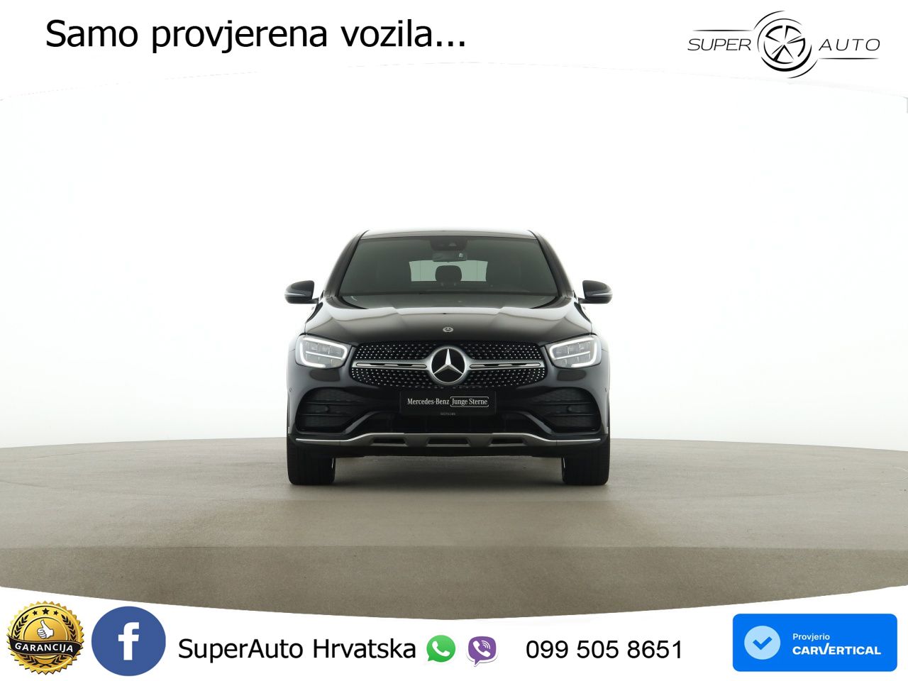Mercedes GLC Coupe 220d (194 KS) 4MATIC G-TRONIC AMG LED+GR SJED+ACC