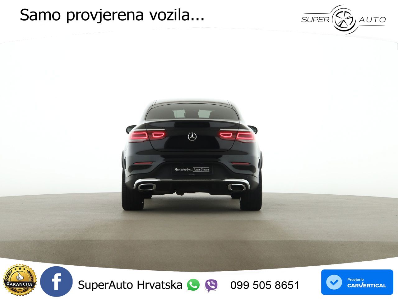 Mercedes GLC Coupe 220d (194 KS) 4MATIC G-TRONIC AMG LED+GR SJED+ACC