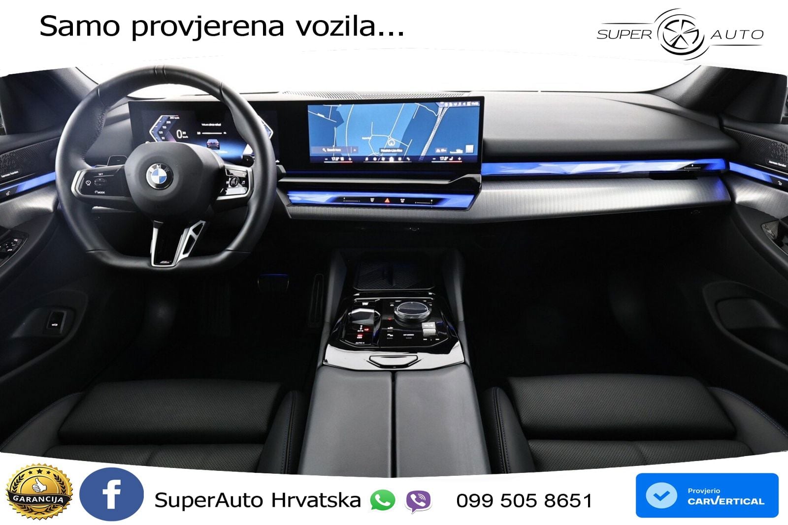 BMW 520d (197 KS) Steptronic M Sport LED+GR SJED+ACC
