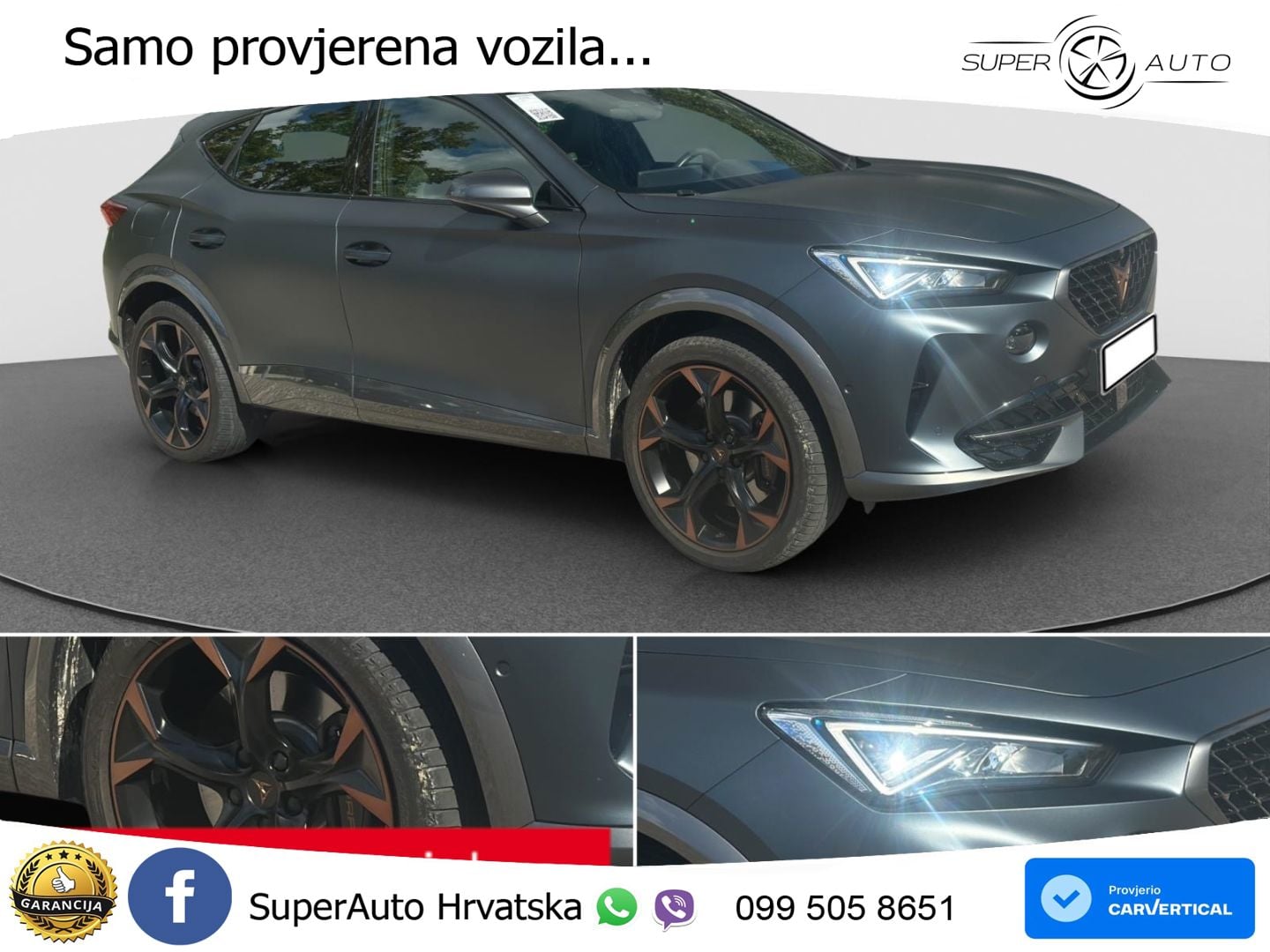 Cupra Formentor 1.4 TSI (245 KS) e-Hybrid DSG VZ ACC+GR SJED+360+PANO