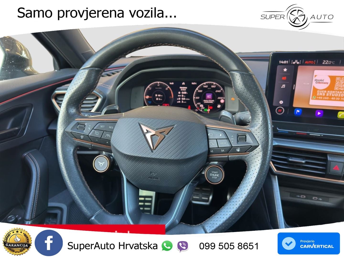 Cupra Formentor 1.4 TSI (245 KS) e-Hybrid DSG VZ ACC+GR SJED+360+PANO
