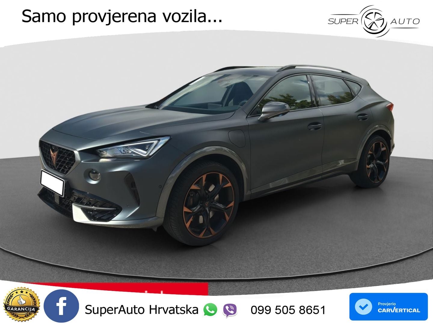 Cupra Formentor 1.4 TSI (245 KS) e-Hybrid DSG VZ ACC+GR SJED+360+PANO