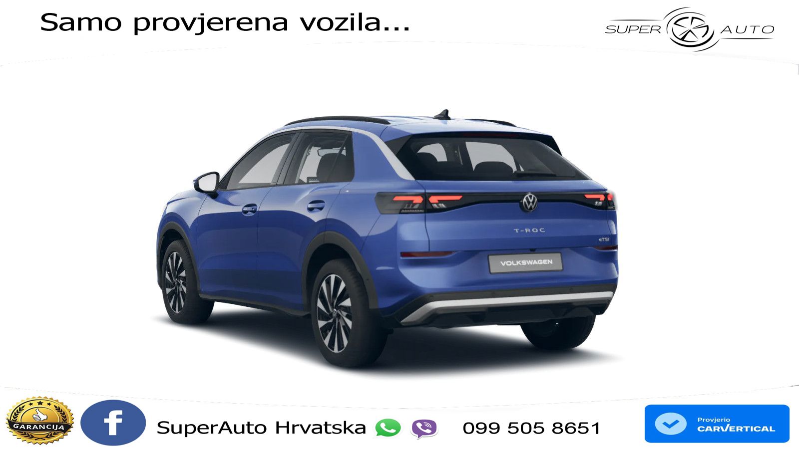 Volkswagen T-Roc 1.5 eTSI (116 KS)  DSG LED+GR SJED+ACC