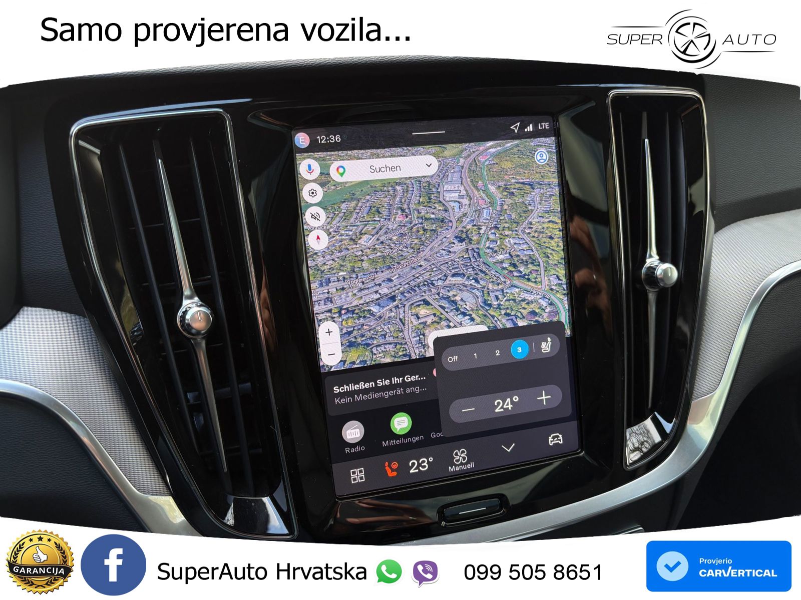 Volvo V60 2.0 B4 Benzin DCT ACC+HEAD+4xGR SJED+360+PANO