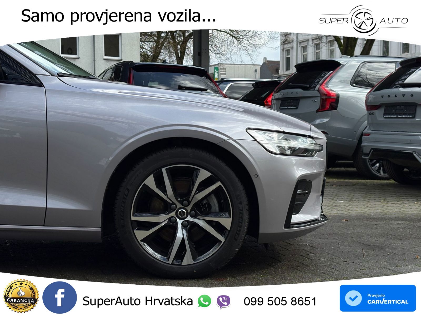Volvo V60 2.0 B4 Benzin DCT ACC+HEAD+4xGR SJED+360+PANO
