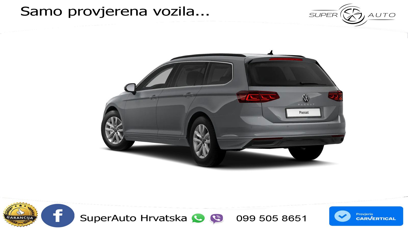 Volkswagen Passat Variant 2.0 TDI (150 KS) DSG Business LED+GR SJED+ACC