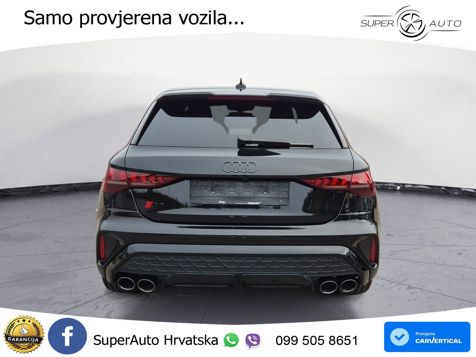 Audi S3 2.0 TFSI (333 KS) quattro S tronic LED+GR SJED+ACC