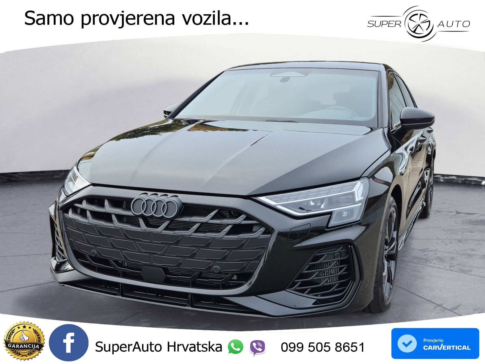 Audi S3 2.0 TFSI (333 KS) quattro S tronic LED+GR SJED+ACC