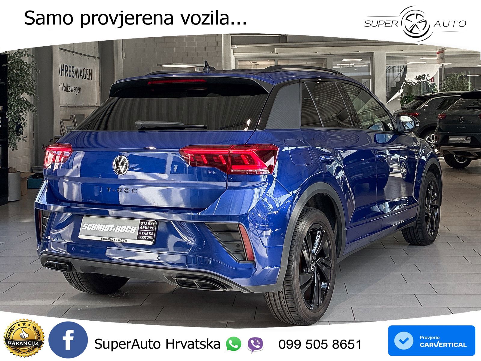 Volkswagen T-Roc I 2.0 TDI (150 KS) DSG LED+GR SJED+ACC