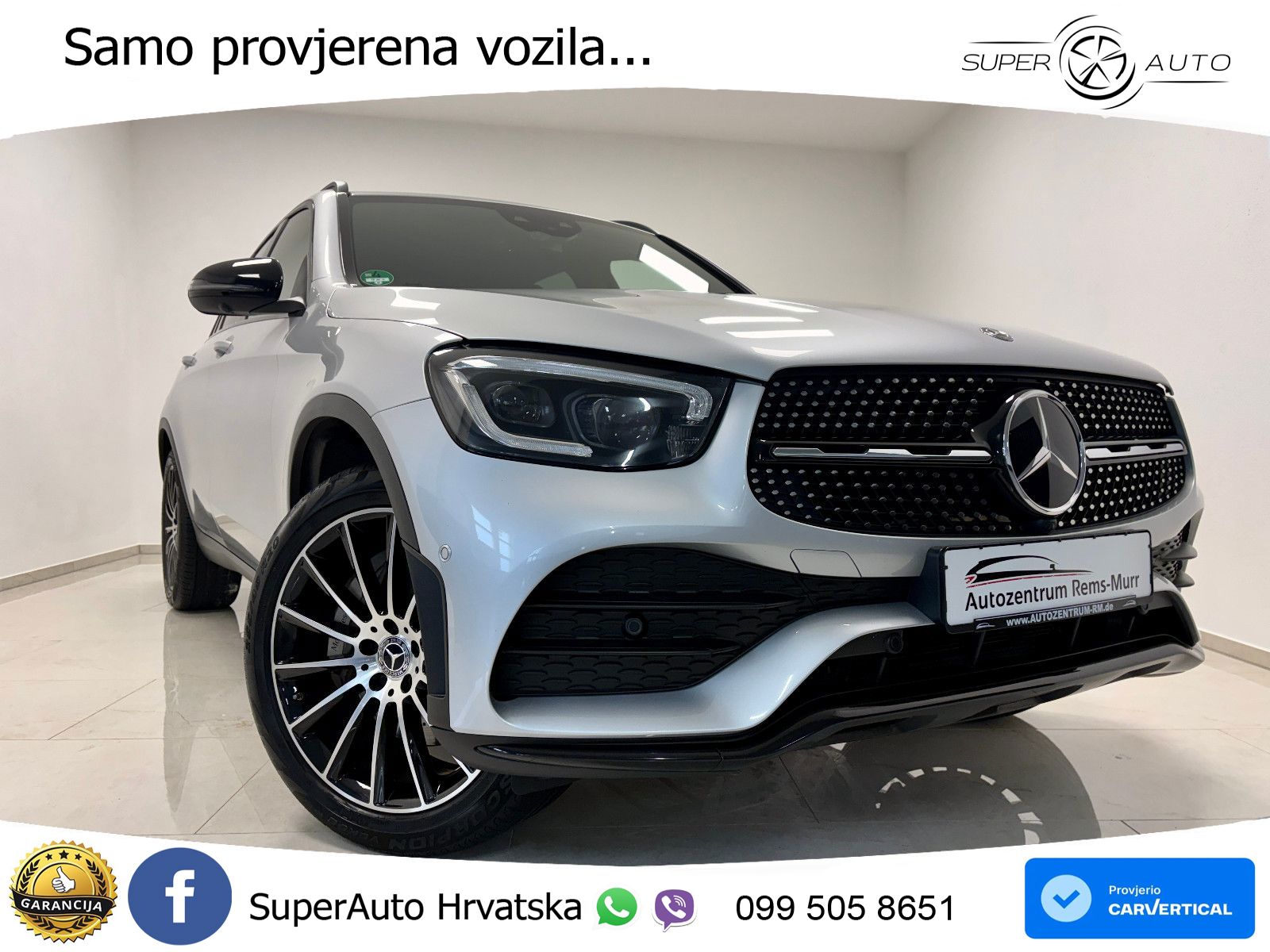 Mercedes GLC 300 (258 KS) 4MATIC 9G-TRONIC AMG ZRAČNI+ACC+4xGR SJED+360