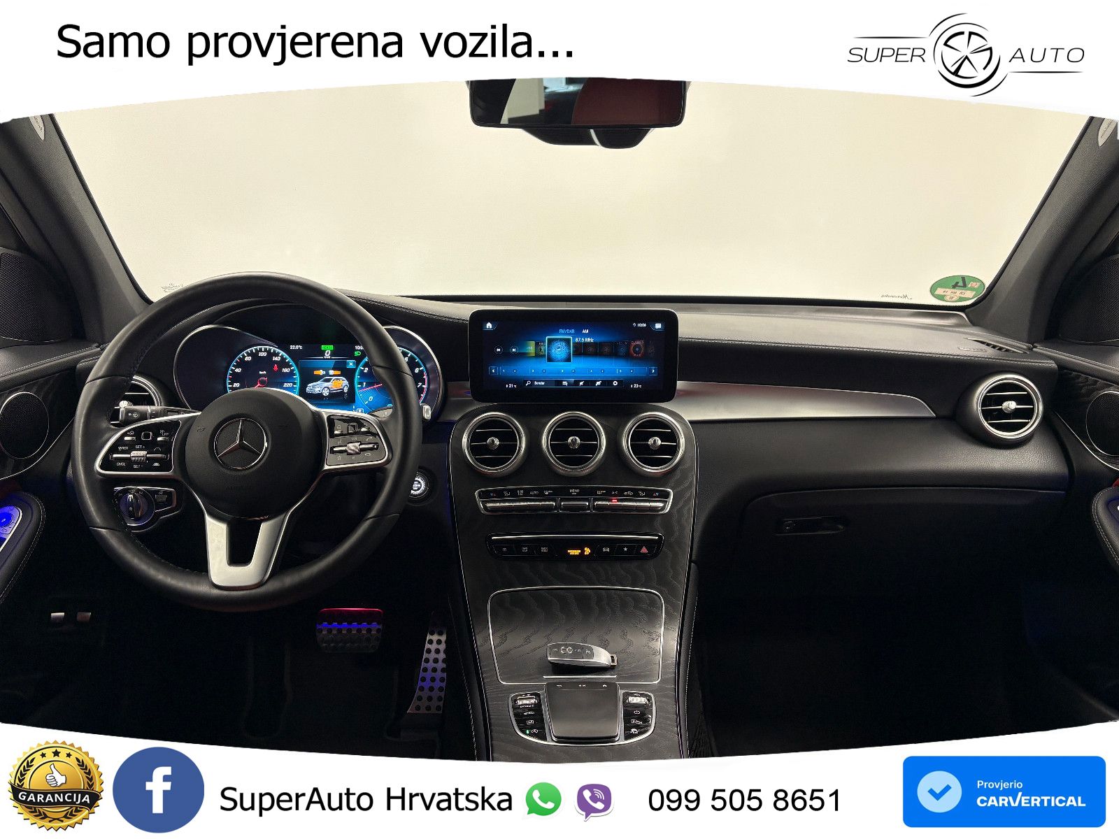 Mercedes GLC 300 (258 KS) 4MATIC 9G-TRONIC AMG ZRAČNI+ACC+4xGR SJED+360