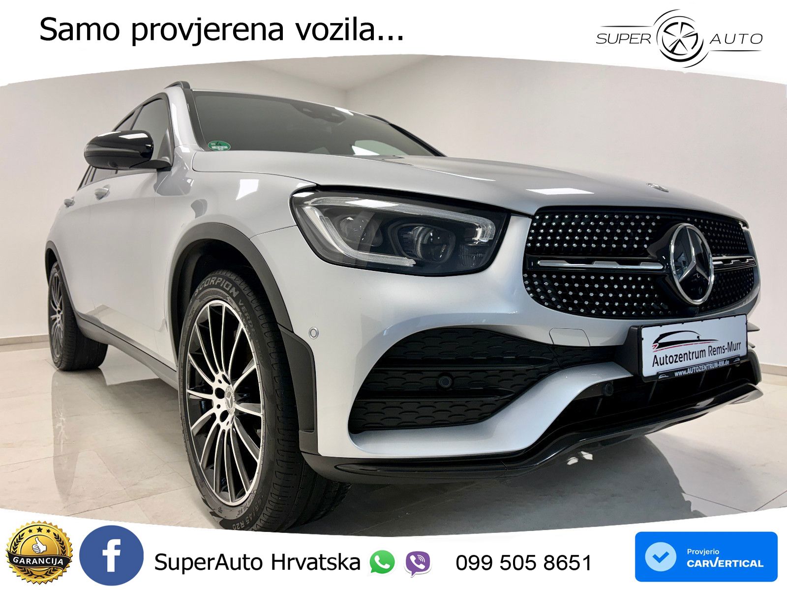 Mercedes GLC 300 (258 KS) 4MATIC 9G-TRONIC AMG ZRAČNI+ACC+4xGR SJED+360