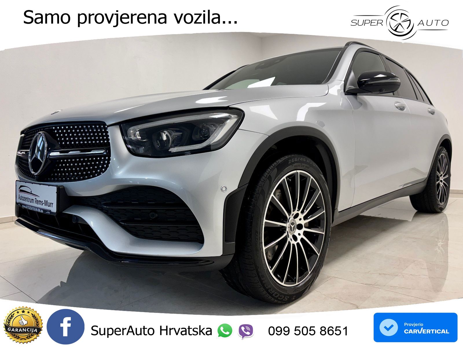 Mercedes GLC 300 (258 KS) 4MATIC 9G-TRONIC AMG ZRAČNI+ACC+4xGR SJED+360