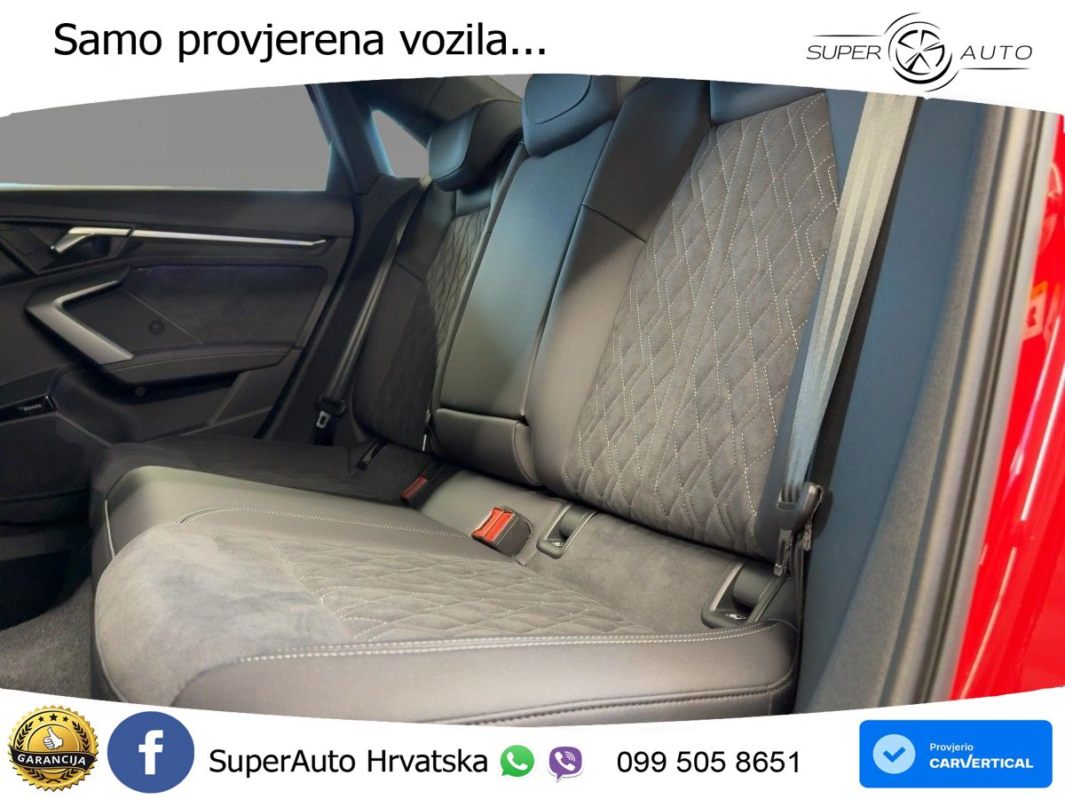 Audi S3 Limuzina 2.0 TFSI (333 KS) quattro S tronic LED+GR SJED+ACC