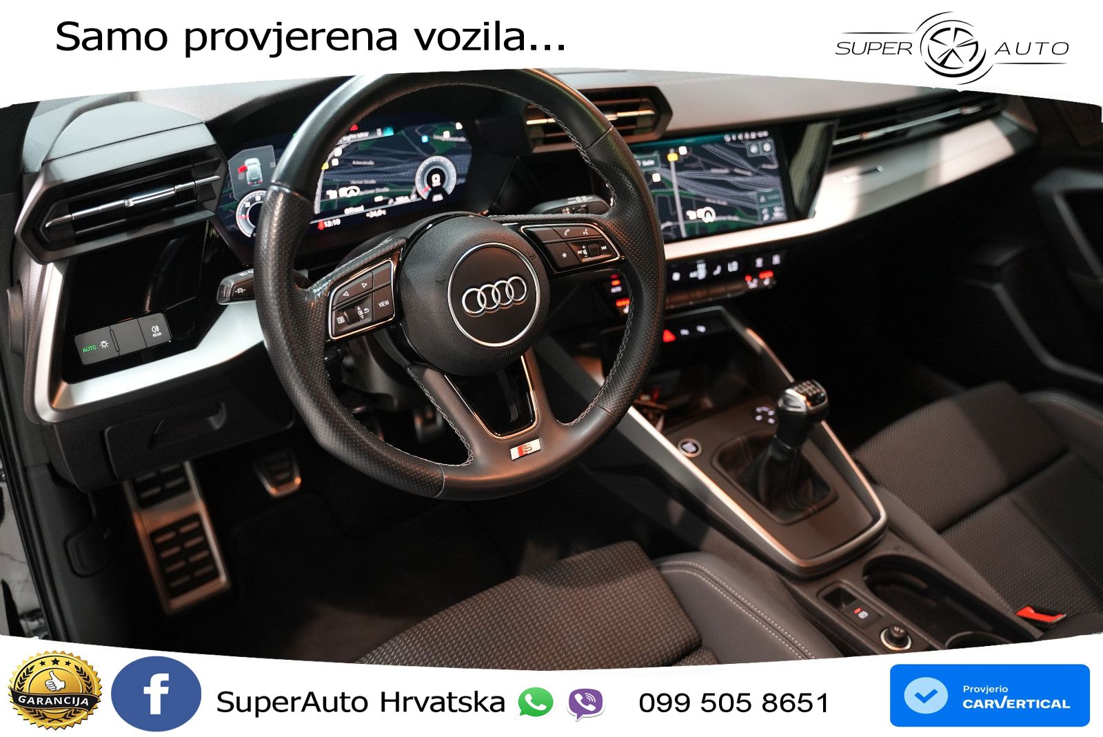 Audi A3 35 TDI (150 KS) S line