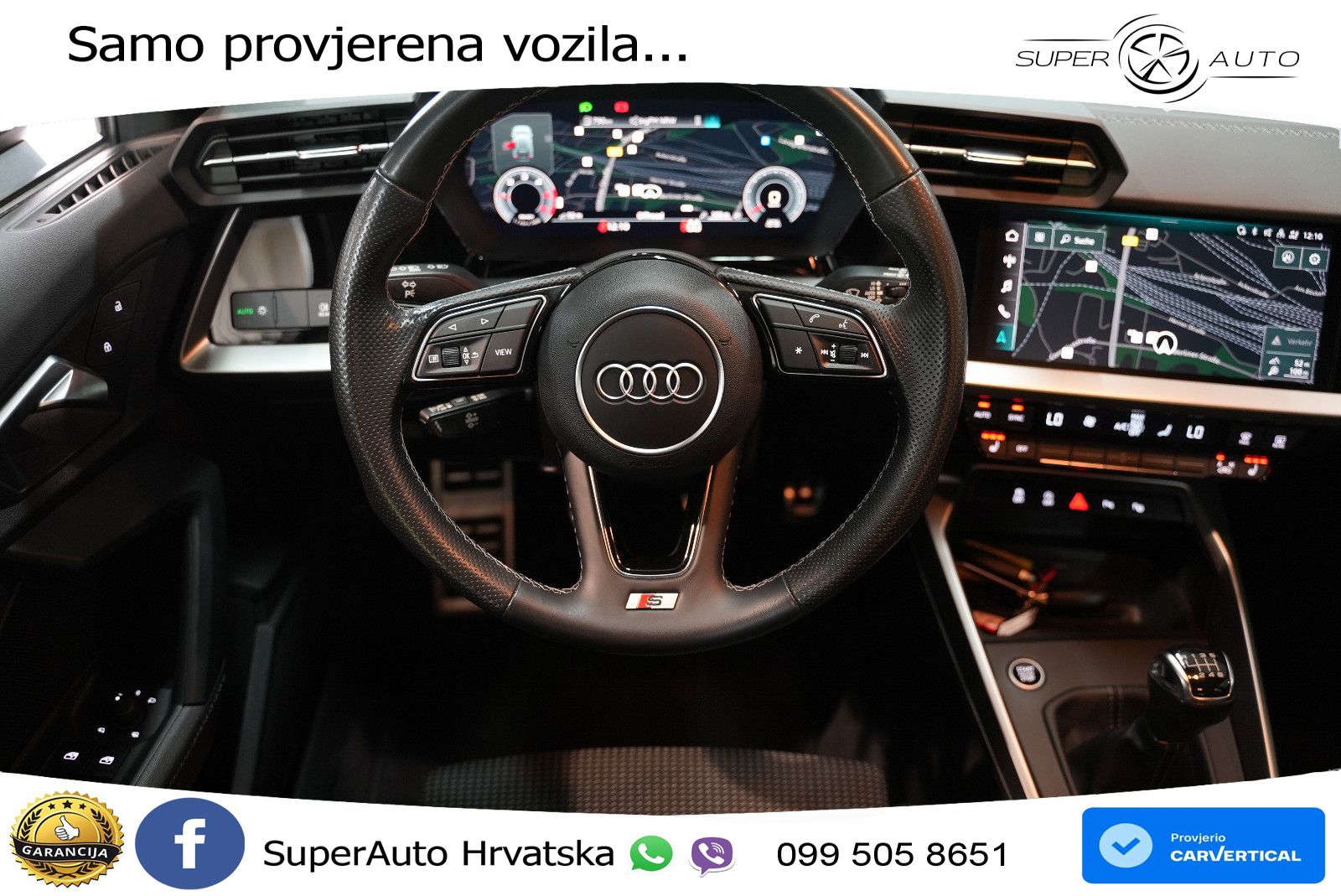Audi A3 35 TDI (150 KS) S line