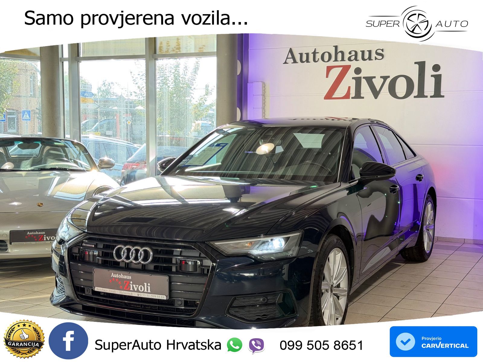 Audi A6 45 TDI V6 (245 KS) quattro ultra S tronic LED+GR SJED+ACC