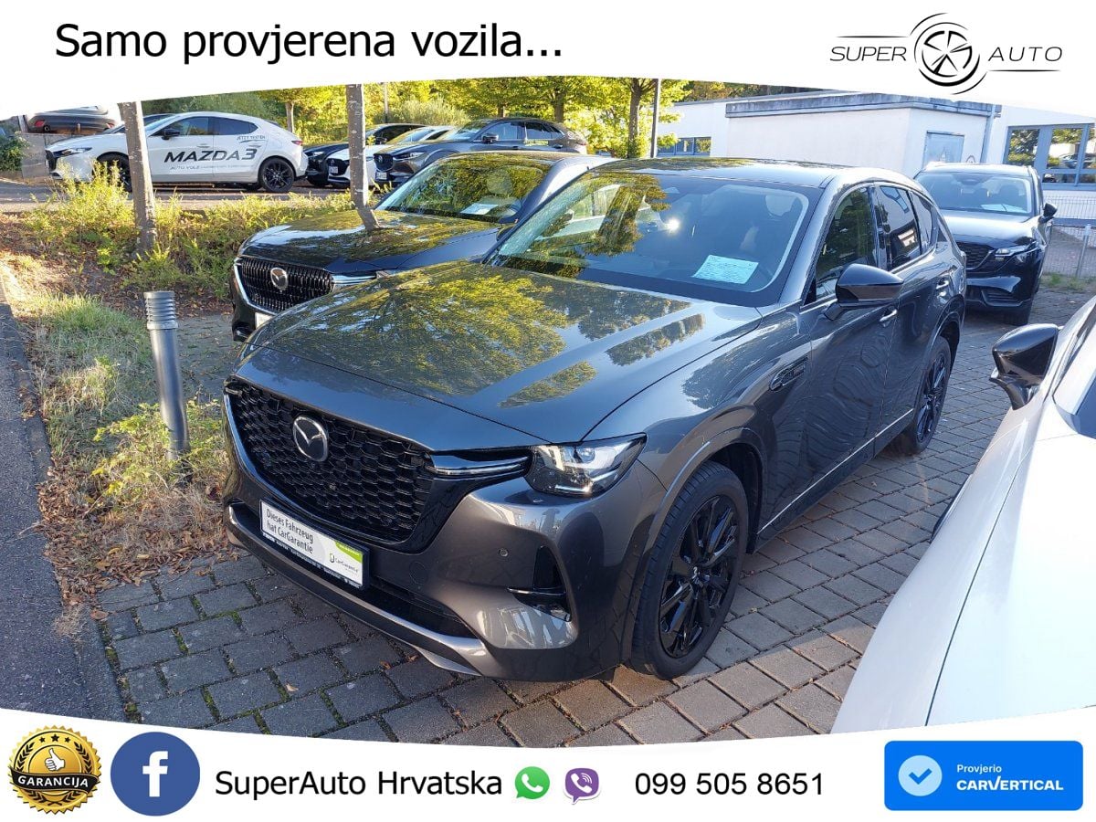 Mazda CX-60 3.3 e-Skyactiv D (254 KS) AWD Automatic MATRIX+GR SJED+KAM