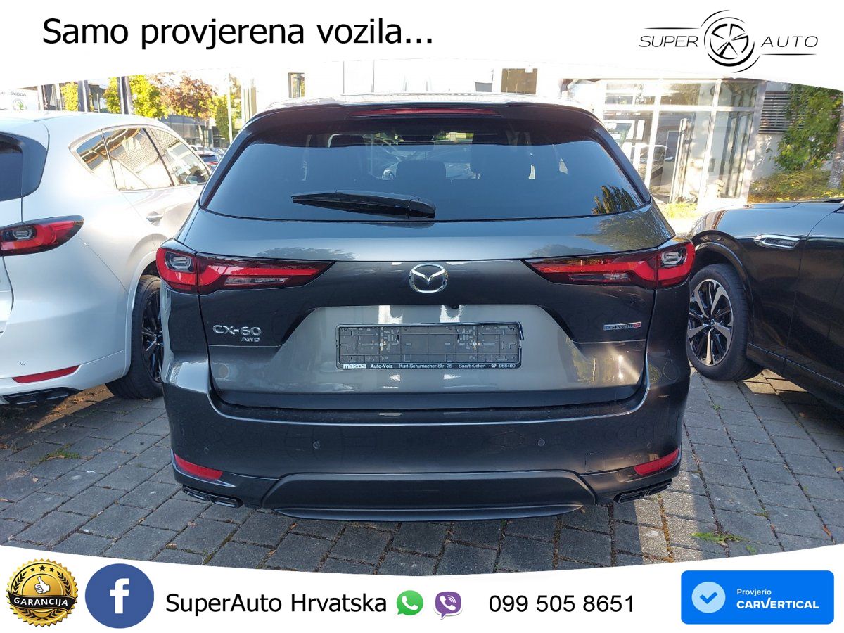Mazda CX-60 3.3 e-Skyactiv D (254 KS) AWD Automatic MATRIX+GR SJED+KAM