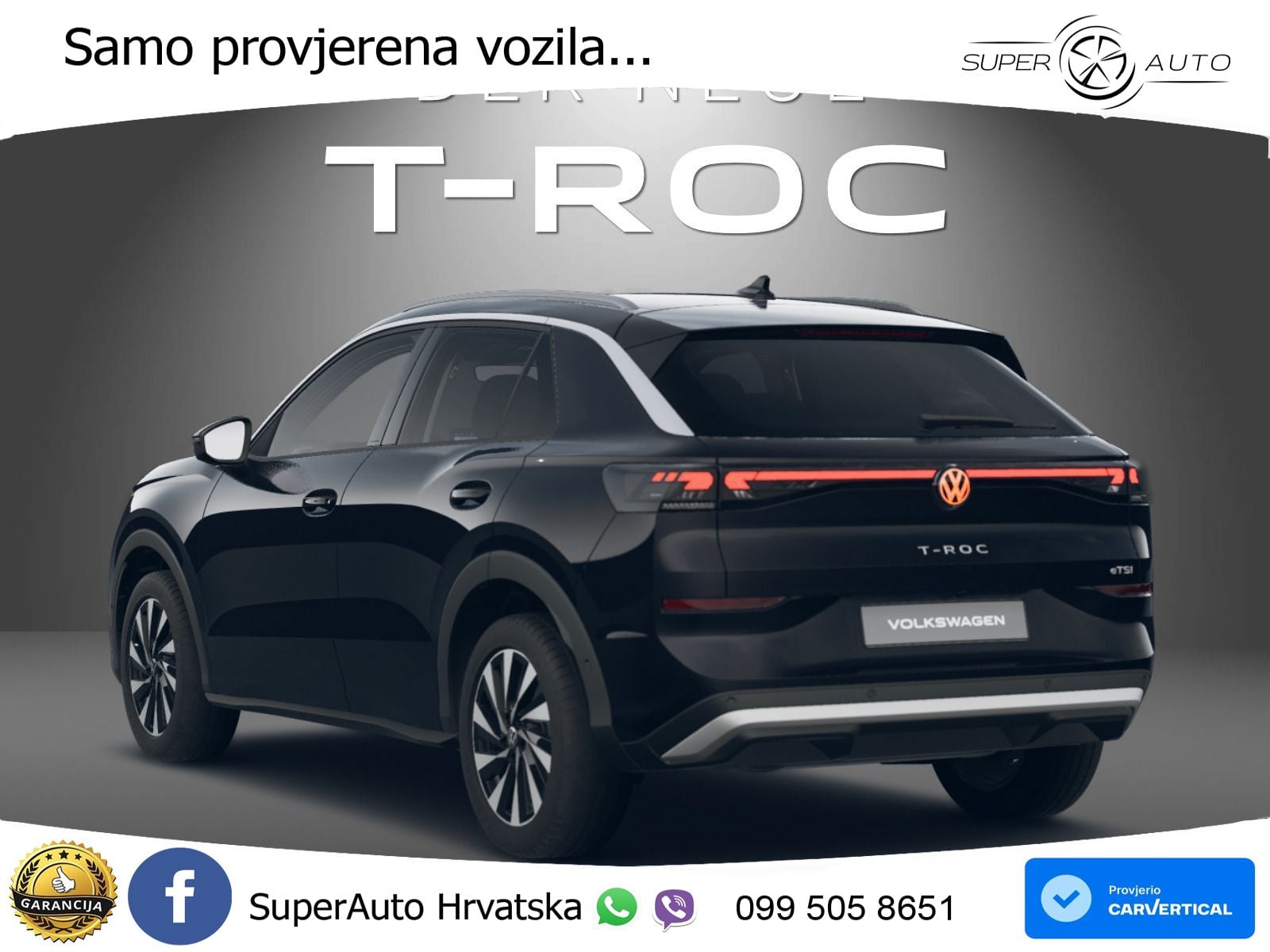 Volkswagen T-Roc II 1.5 eTSI (150 KS)  DSG LED+GR SJED+ACC