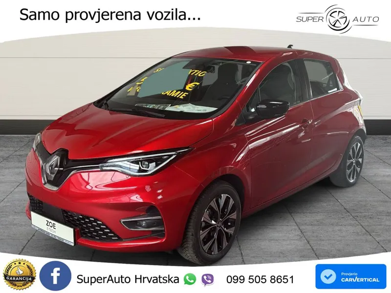 Renault Zoe 52 kWh (135 KS) Electric Evolution
