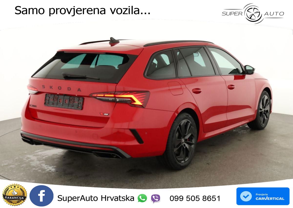 Škoda Octavia Combi RS 2.0 TSI (265 KS) DSG LED+GR SJED+ACC