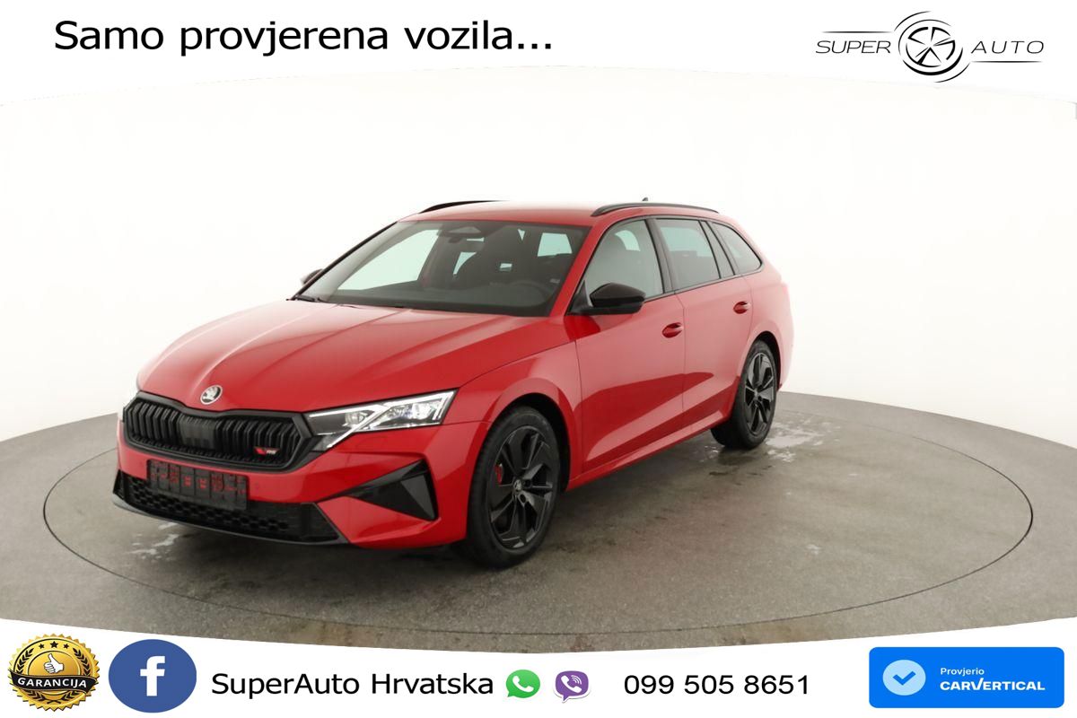 Škoda Octavia Combi RS 2.0 TSI (265 KS) DSG LED+GR SJED+ACC