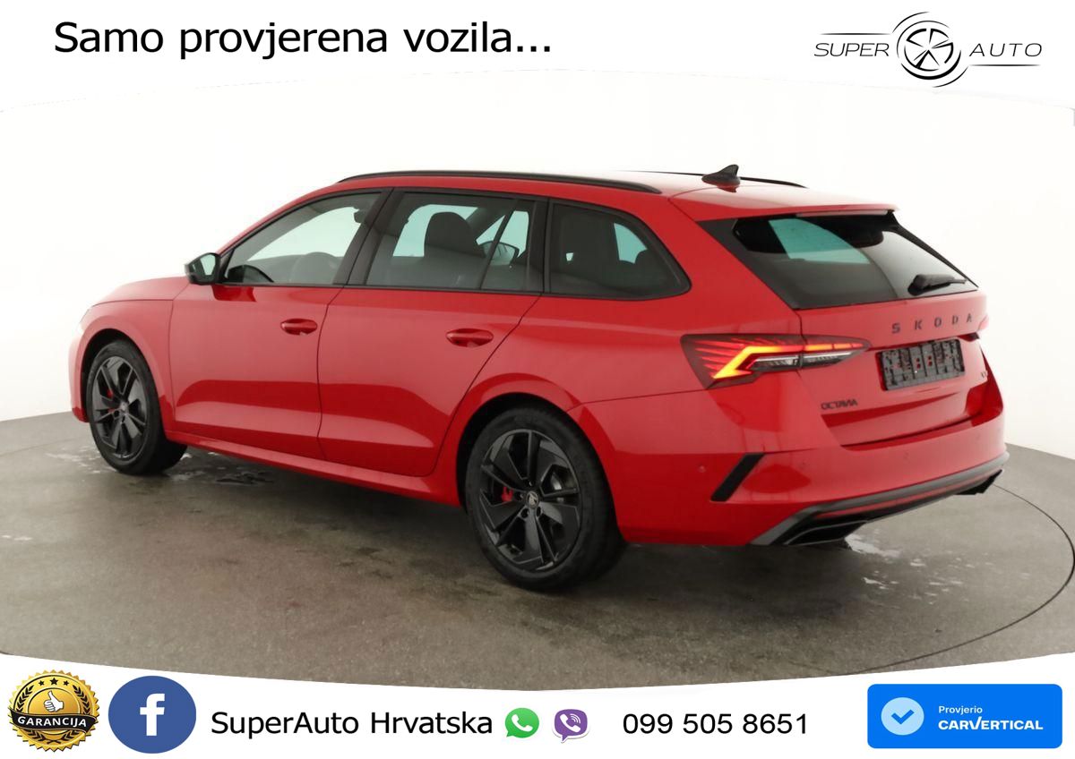 Škoda Octavia Combi RS 2.0 TSI (265 KS) DSG LED+GR SJED+ACC
