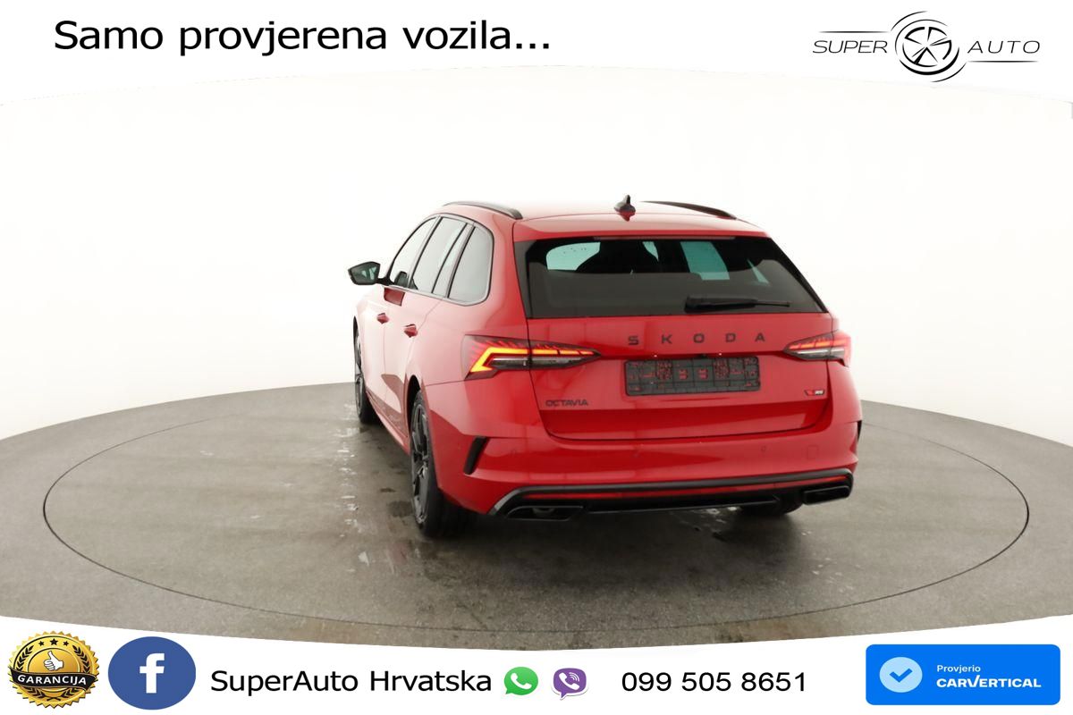 Škoda Octavia Combi RS 2.0 TSI (265 KS) DSG LED+GR SJED+ACC