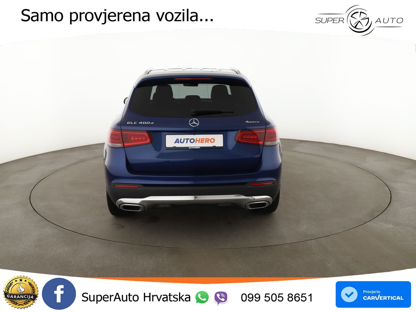 Mercedes GLC 400d (330 KS) 4MATIC 9G-TRONIC LED+GR SJED+ACC