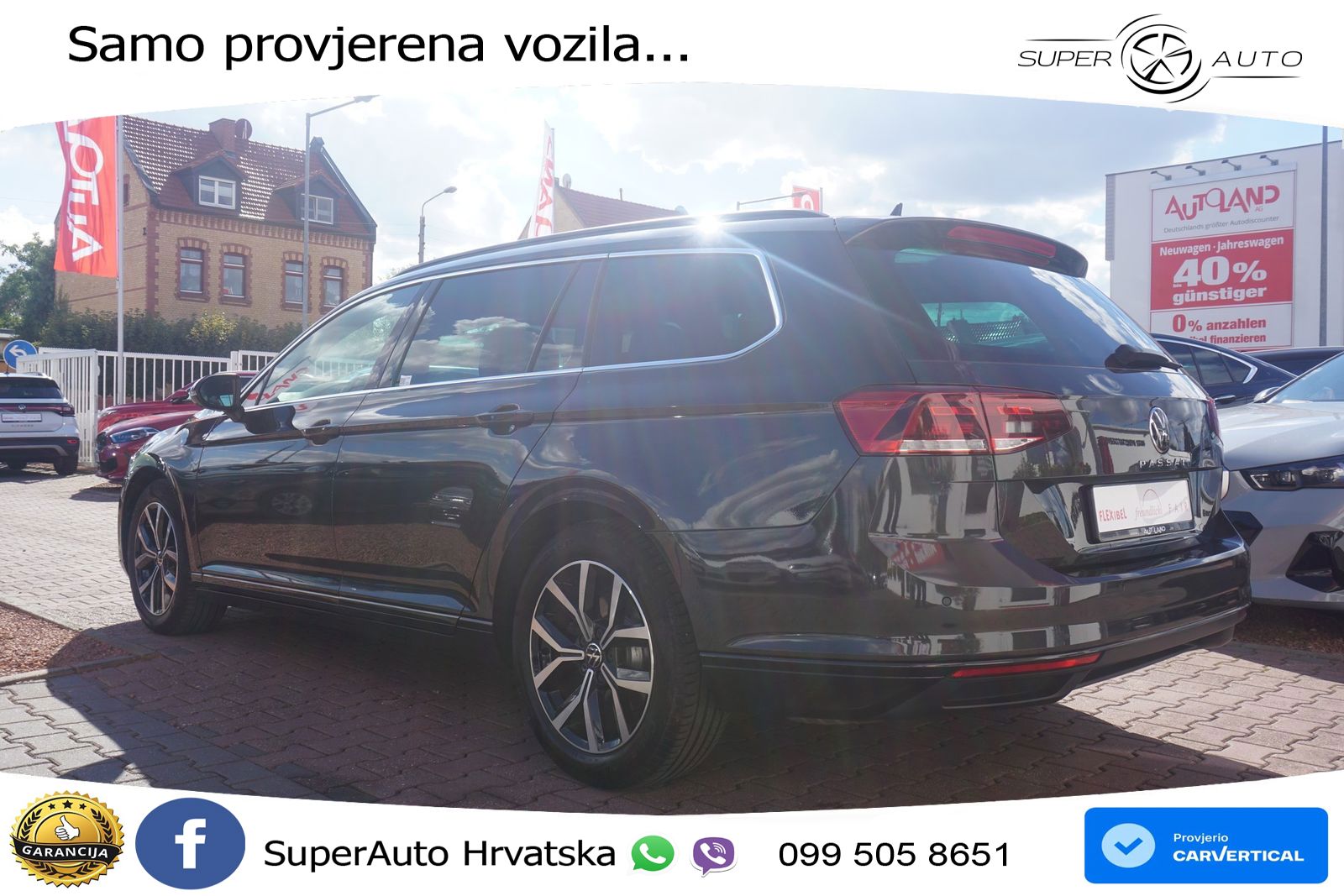 Volkswagen Passat Variant 1.5 TSI (150 KS) DSG ACT LED+GR SJED+ACC