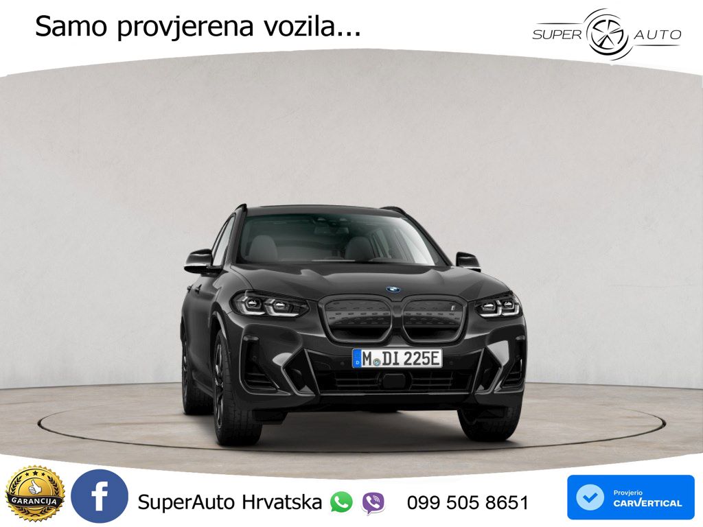 BMW iX3 80 kWh (286 KS) M Sport LED+GR SJED+ACC
