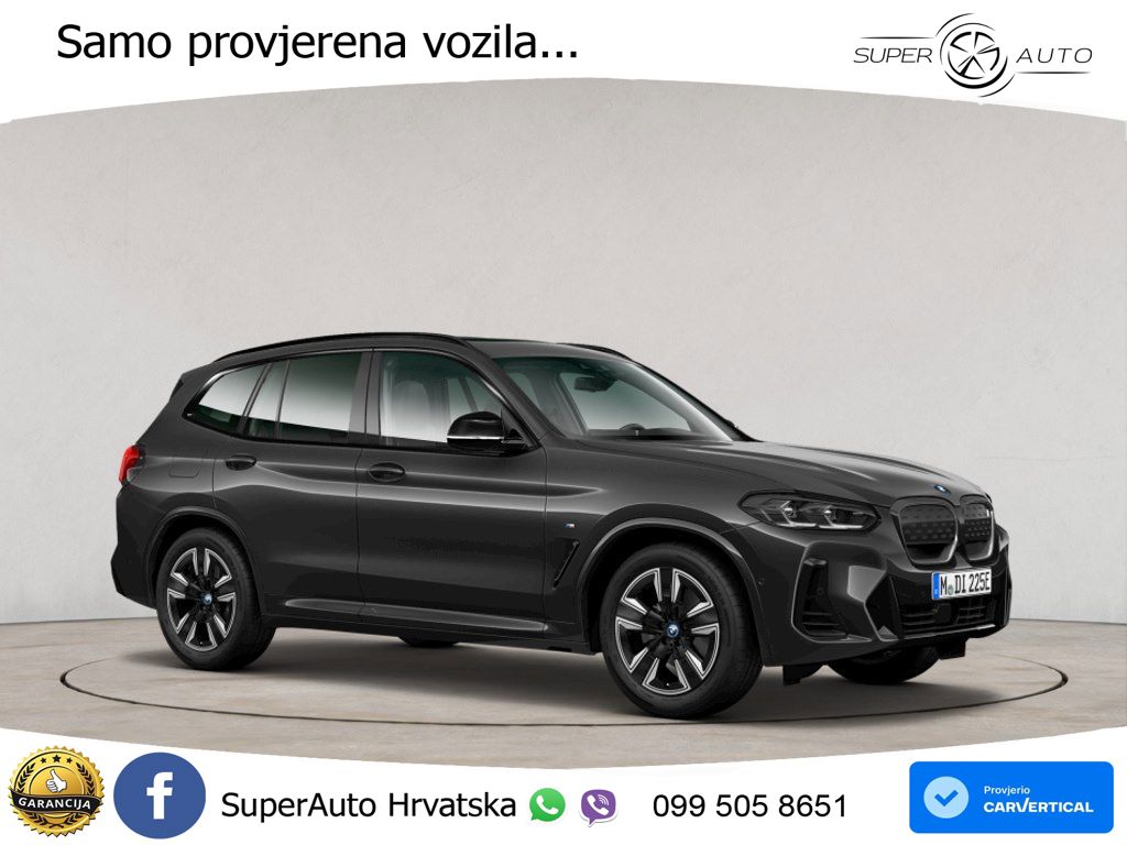 BMW iX3 80 kWh (286 KS) M Sport LED+GR SJED+ACC