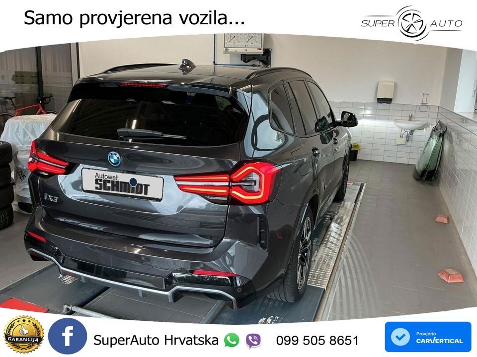 BMW iX3 80 kWh (286 KS) M Sport LED+GR SJED+ACC