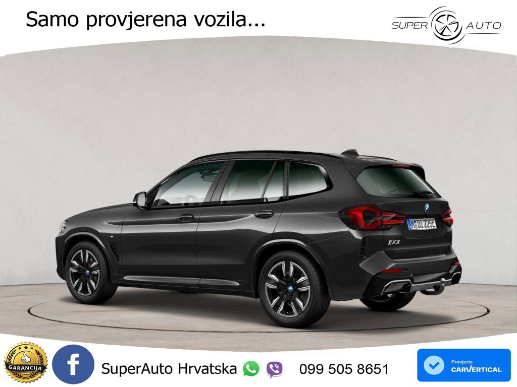 BMW iX3 80 kWh (286 KS) M Sport LED+GR SJED+ACC