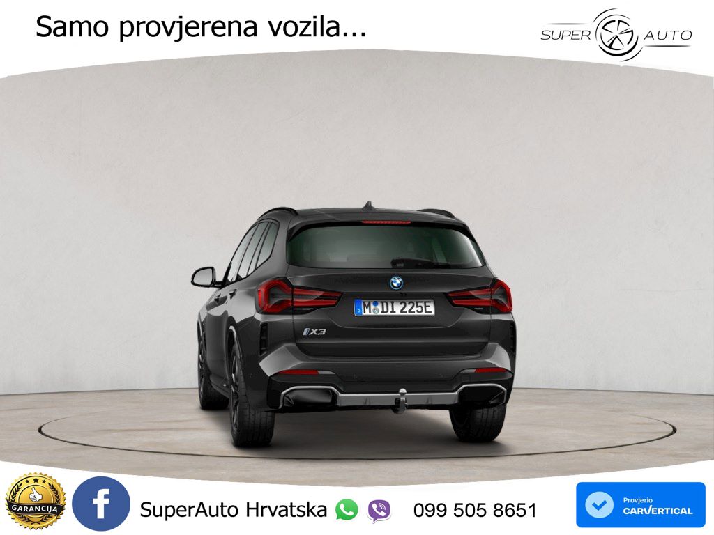 BMW iX3 80 kWh (286 KS) M Sport LED+GR SJED+ACC