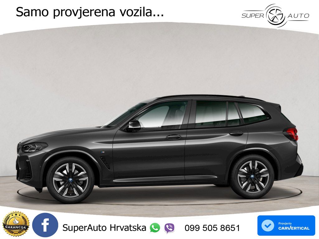 BMW iX3 80 kWh (286 KS) M Sport LED+GR SJED+ACC