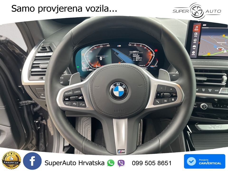 BMW X4 30d (286 KS) xDrive Steptronic LED+GR SJED+ACC