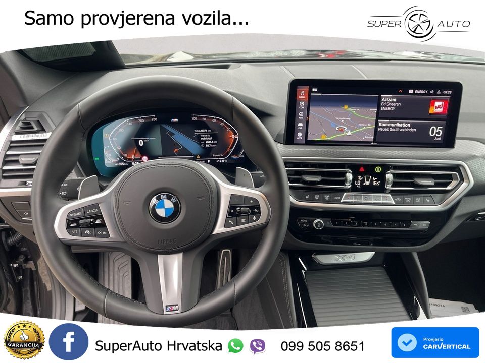 BMW X4 30d (286 KS) xDrive Steptronic LED+GR SJED+ACC