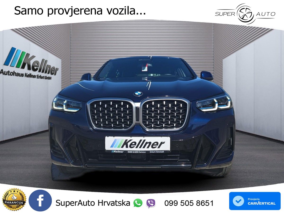 BMW X4 30d (286 KS) xDrive Steptronic M Sport LED+GR SJED+ACC