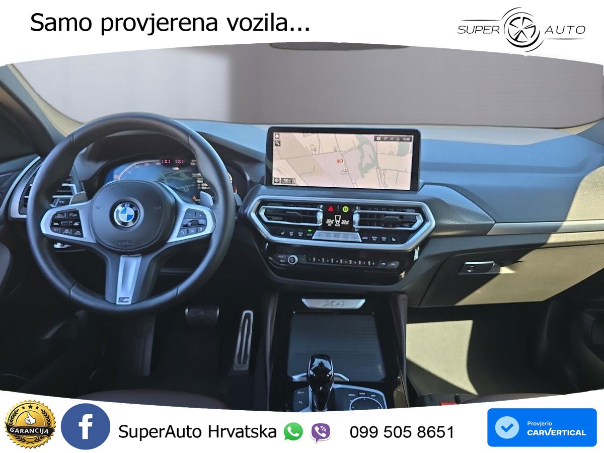 BMW X4 30d (286 KS) xDrive Steptronic M Sport LED+GR SJED+ACC