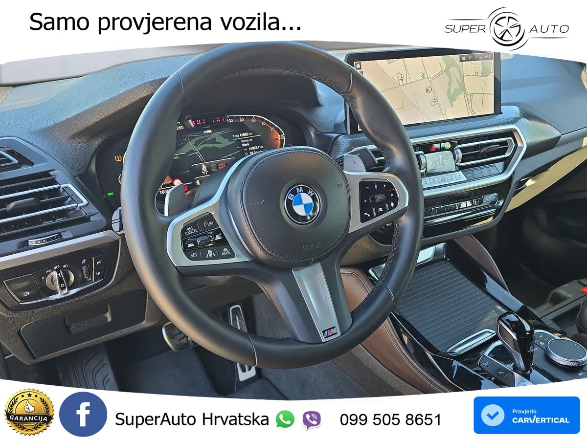 BMW X4 30d (286 KS) xDrive Steptronic M Sport LED+GR SJED+ACC