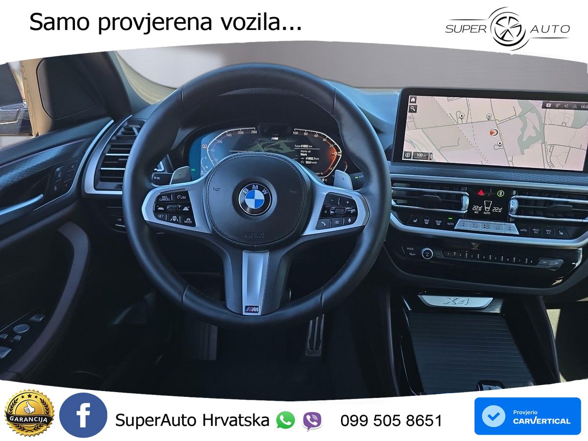 BMW X4 30d (286 KS) xDrive Steptronic M Sport LED+GR SJED+ACC