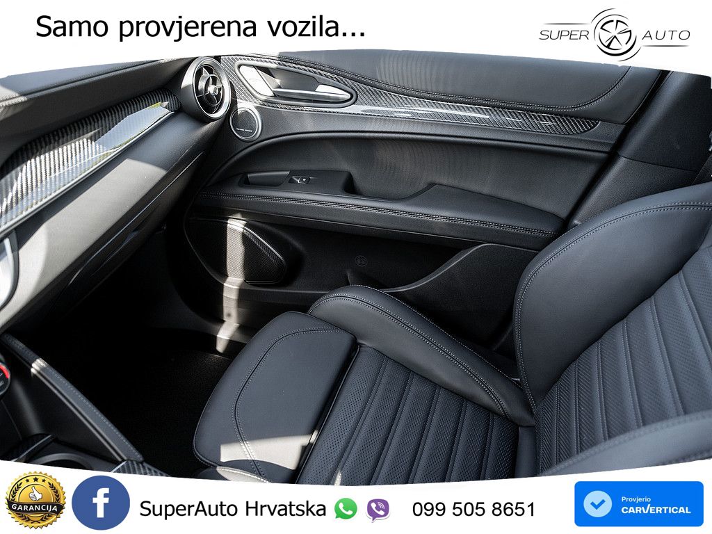 Alfa Romeo Stelvio Quadrifoglio 2.9 V6 Bi-Turbo (520 KS) Q4 Automatic