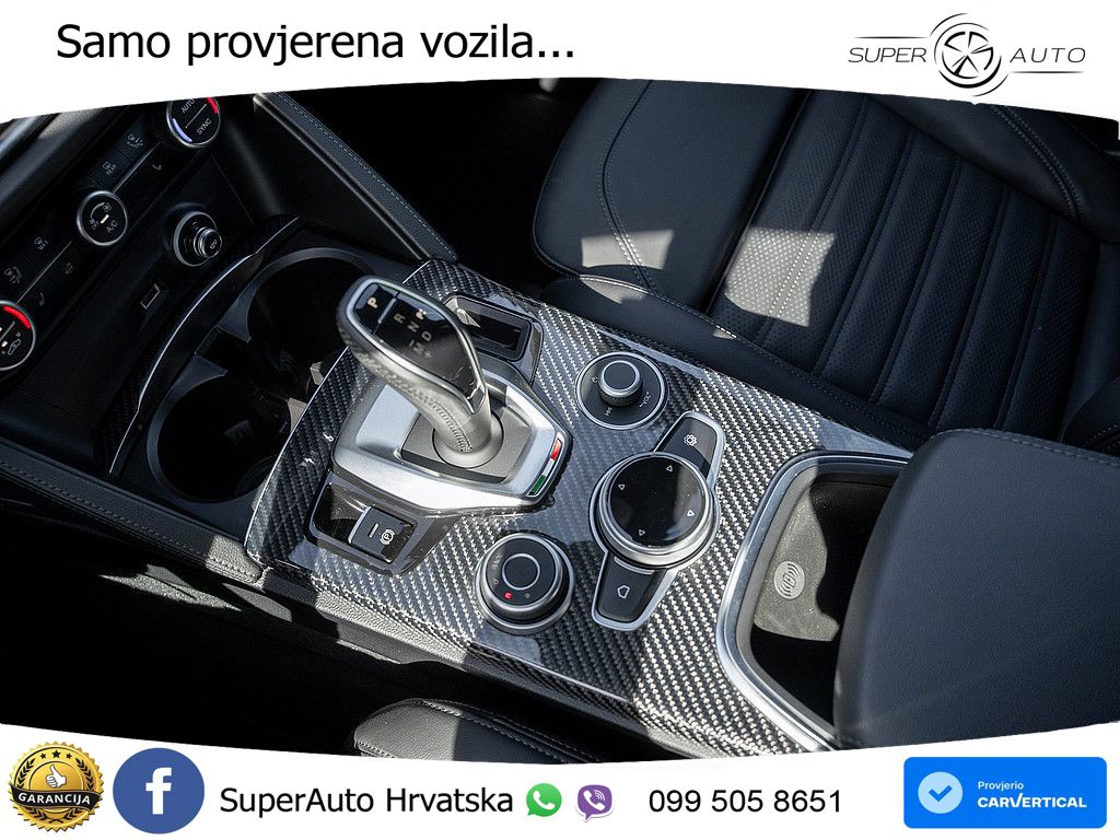 Alfa Romeo Stelvio Quadrifoglio 2.9 V6 Bi-Turbo (520 KS) Q4 Automatic
