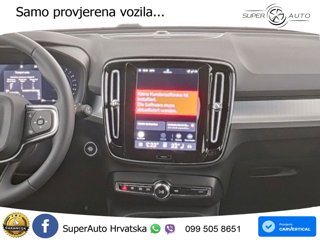 Volvo XC40 2.0 B3 163 KS Automatic LED+GR SJED+ACC