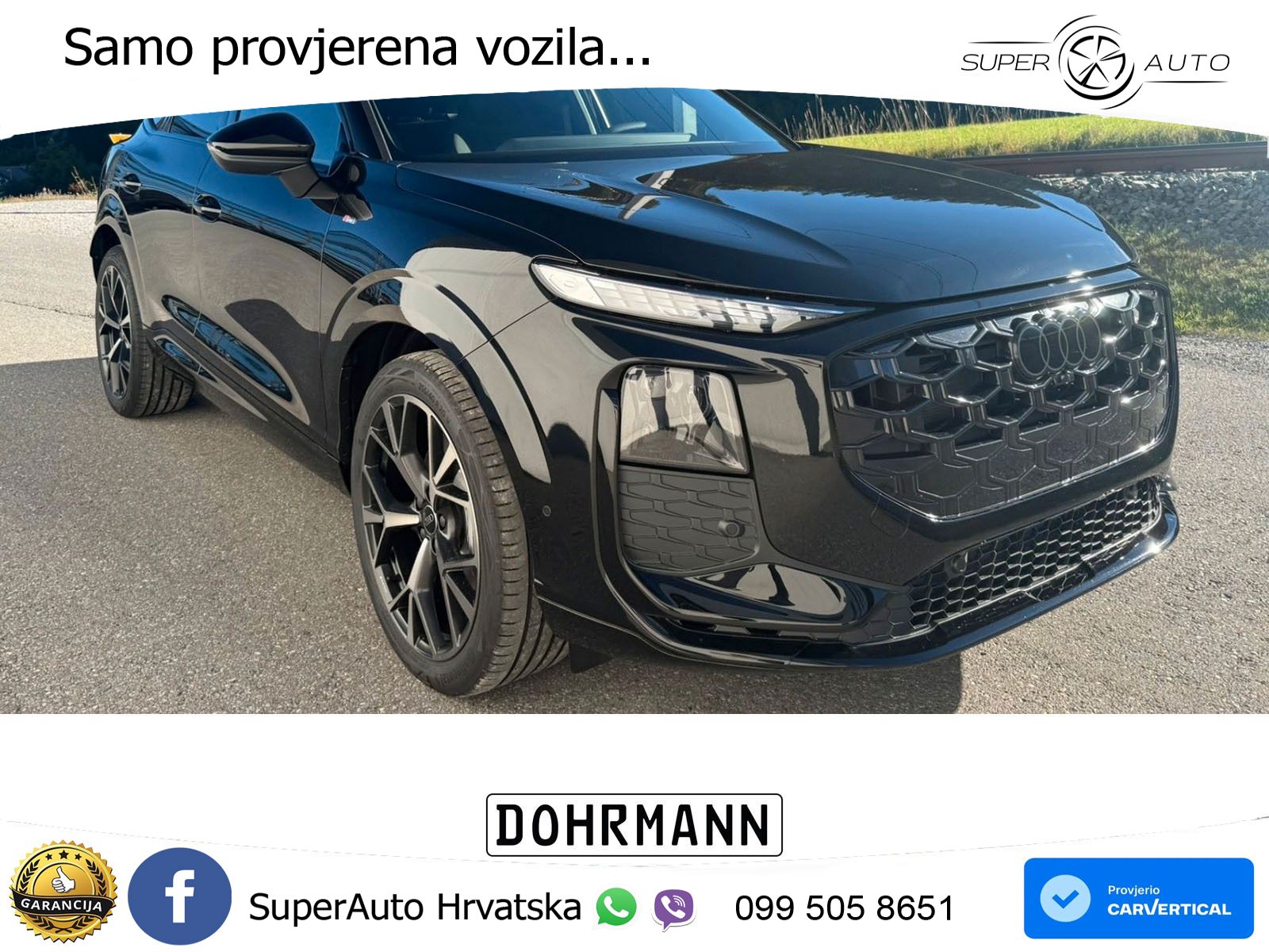 Audi Q3 III Sportback 2.0 TFSI (204 KS) quattro S tronic S line LED+GR SJED+ACC