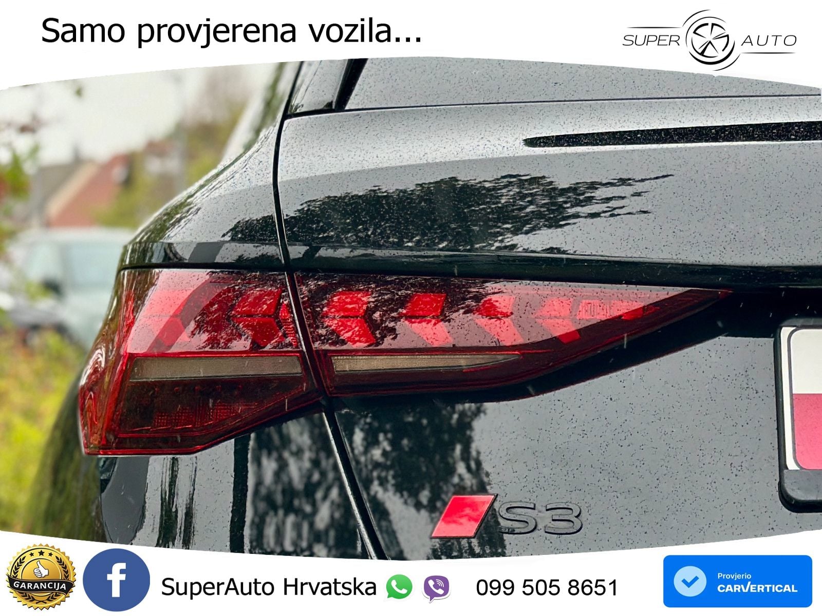 Audi S3 2.0 TFSI (333 KS) quattro S tronic LED+GR SJED+ACC